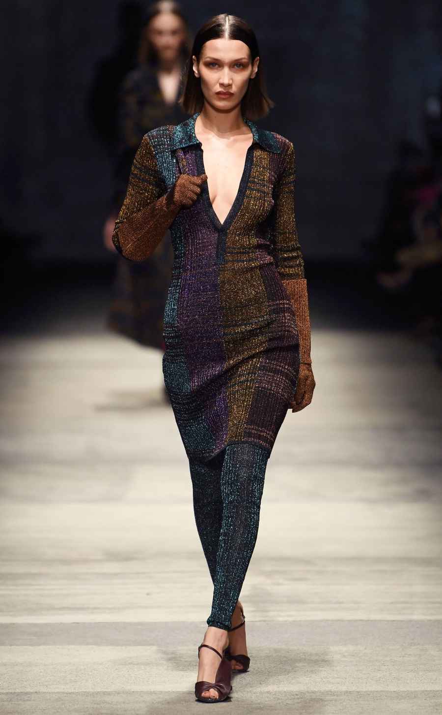 Bella Hadid PFW Runway - Missoni Fall-Winter 2020