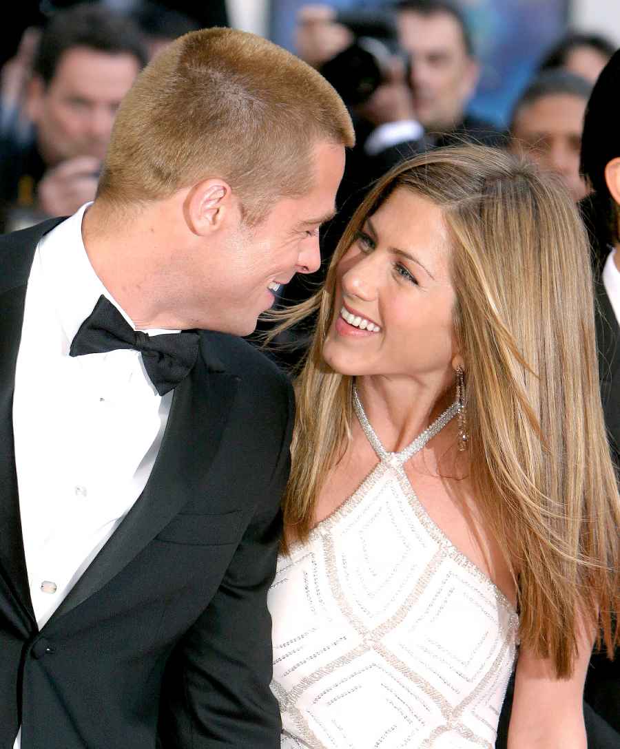 Brad Pitt and Jennifer Aniston