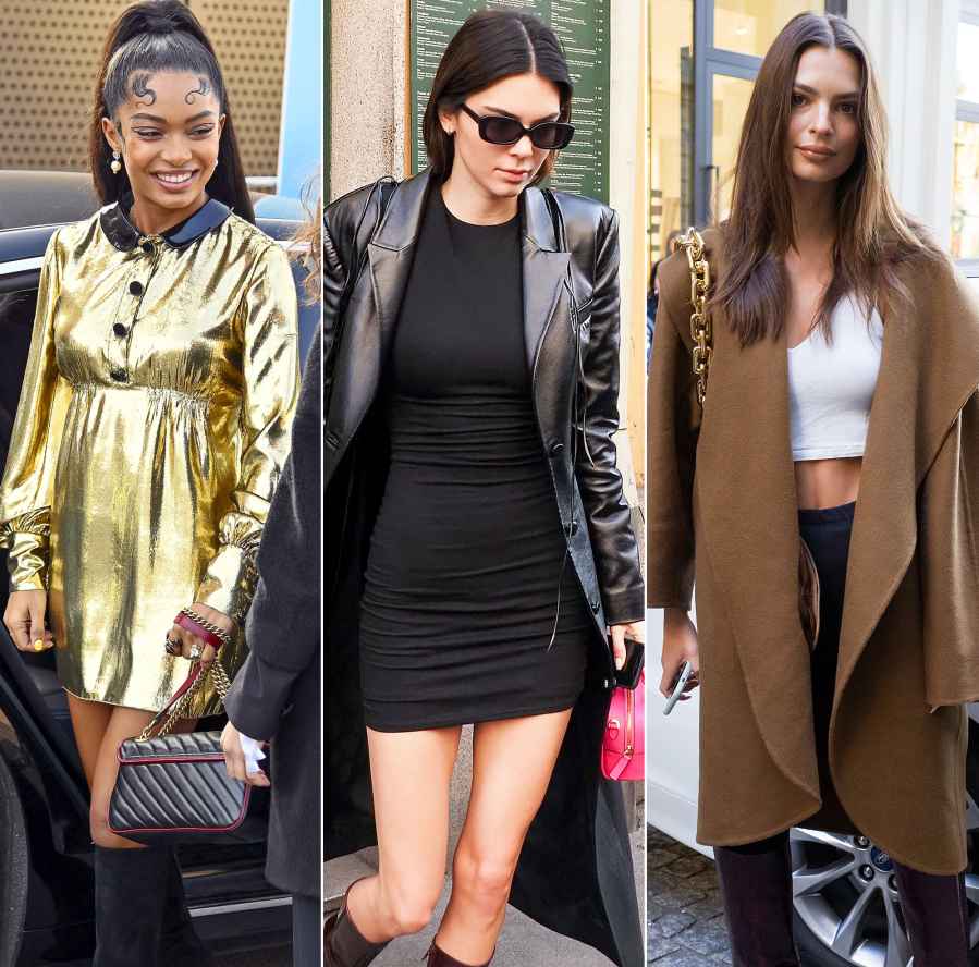 Celebs at Milan Fashion Week