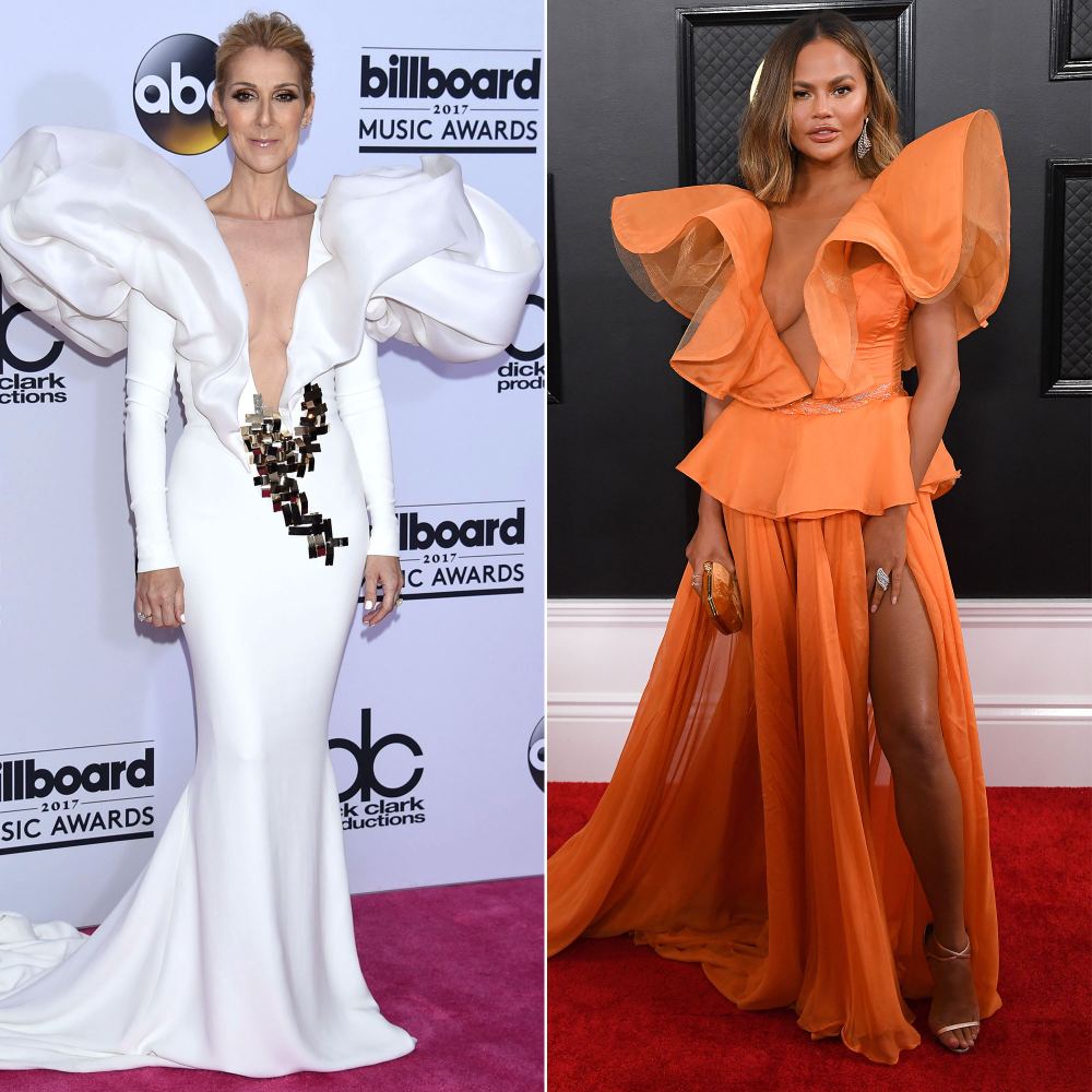 Celine Dion Fashion Inspo - Chrissy Teigen