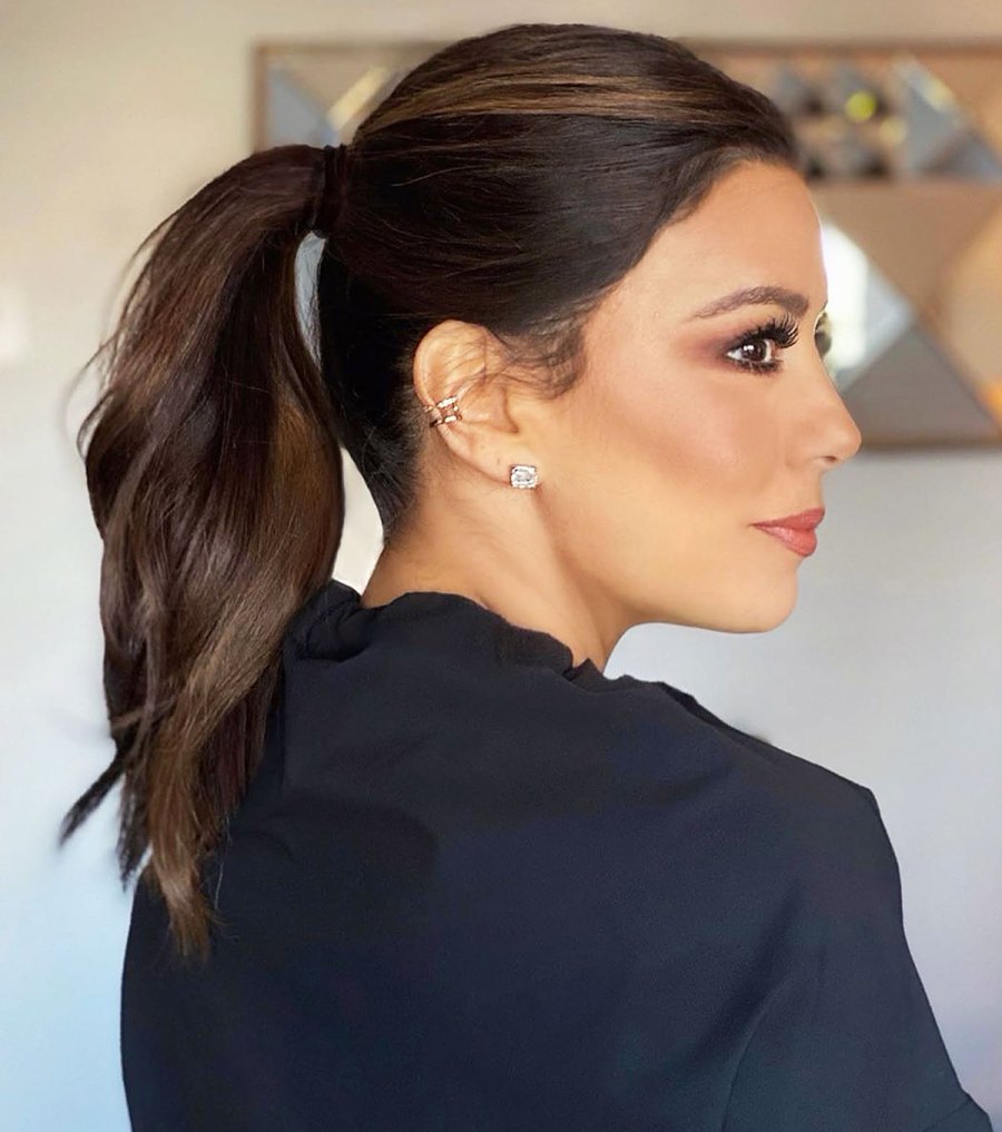 Eva Longoria's Chic Ponytail