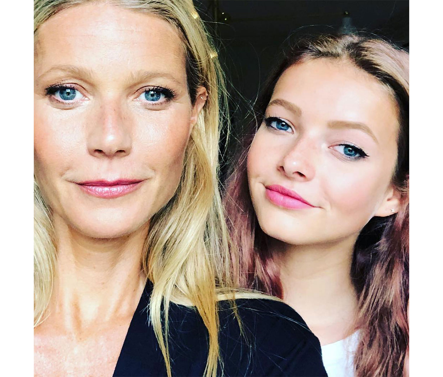 Gwyneth Paltrow and Apple Martin