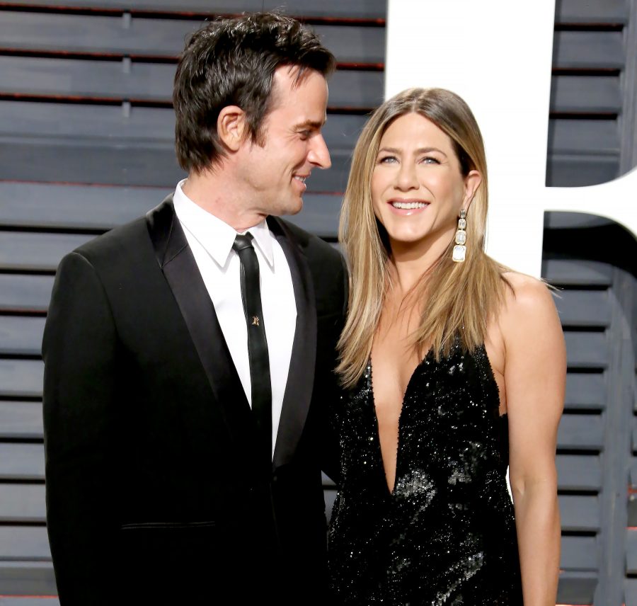 Justin Theroux and Jennifer Aniston