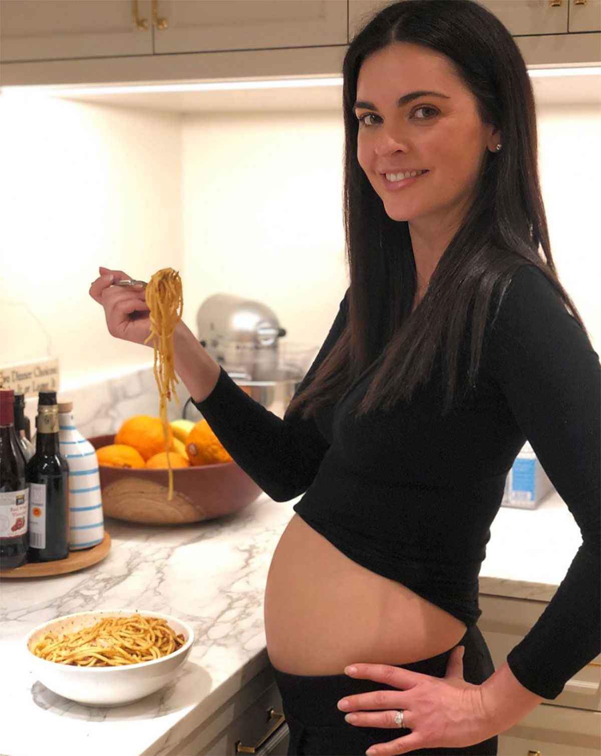Katie Lee Pregnant With First Child Baby Bump Pic