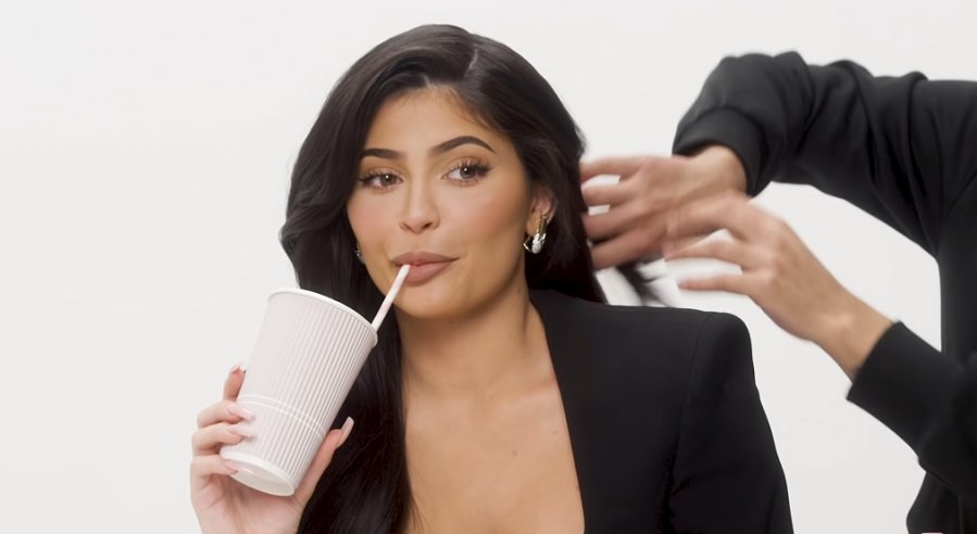 Kylie-Jenner-peach-tea