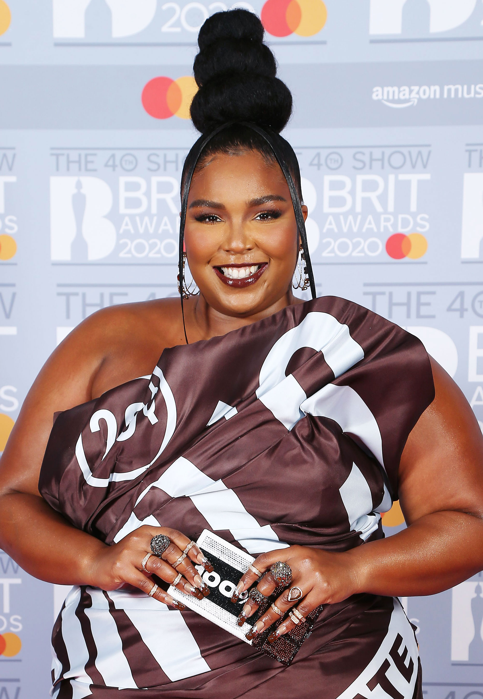 Lizzo's 2020 Brit Awards Manicure