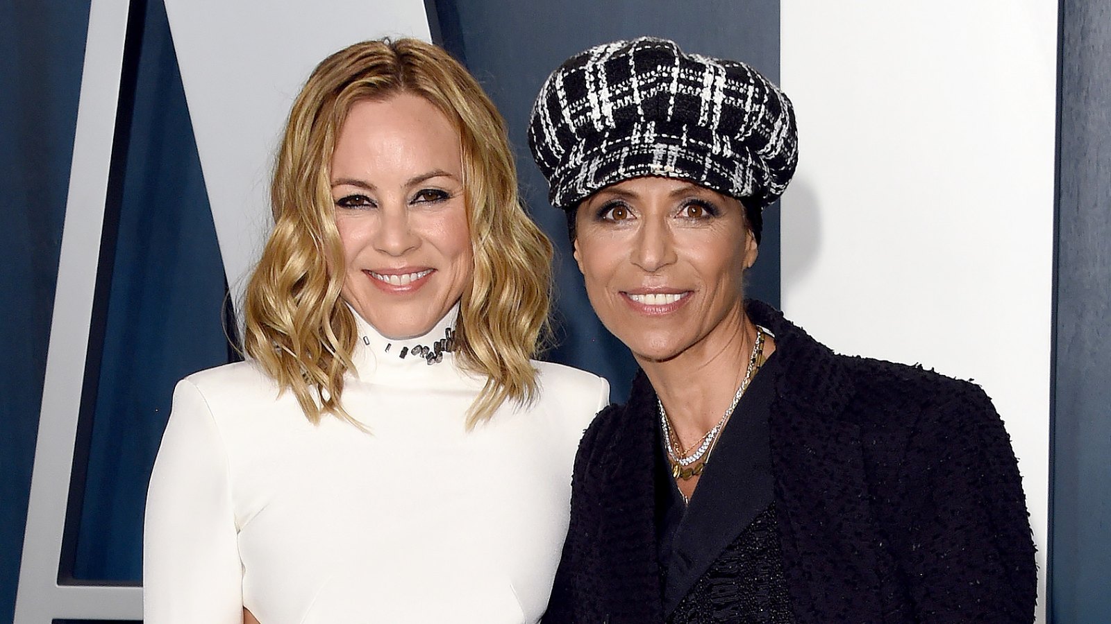 Maria Bello Reveals Engagement to Dominique Crenn at Oscars Afterparty