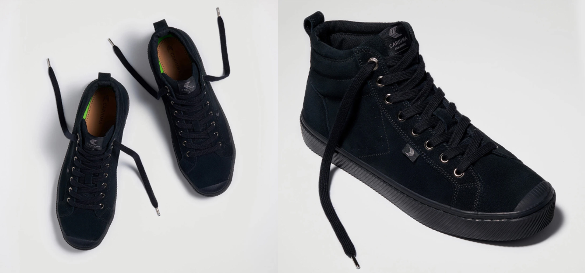 OCA High Triple Black Suede