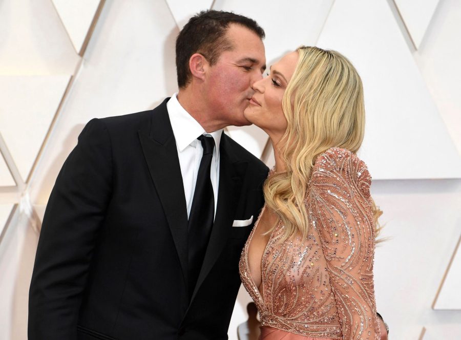 Scott Stuber and Molly Sims Oscars 2020 PDA