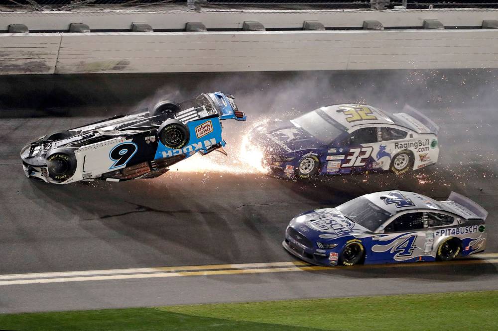 Ryan Newman Suffered Head Injury After Daytona 500 Lands On Roof NASCAR Crash