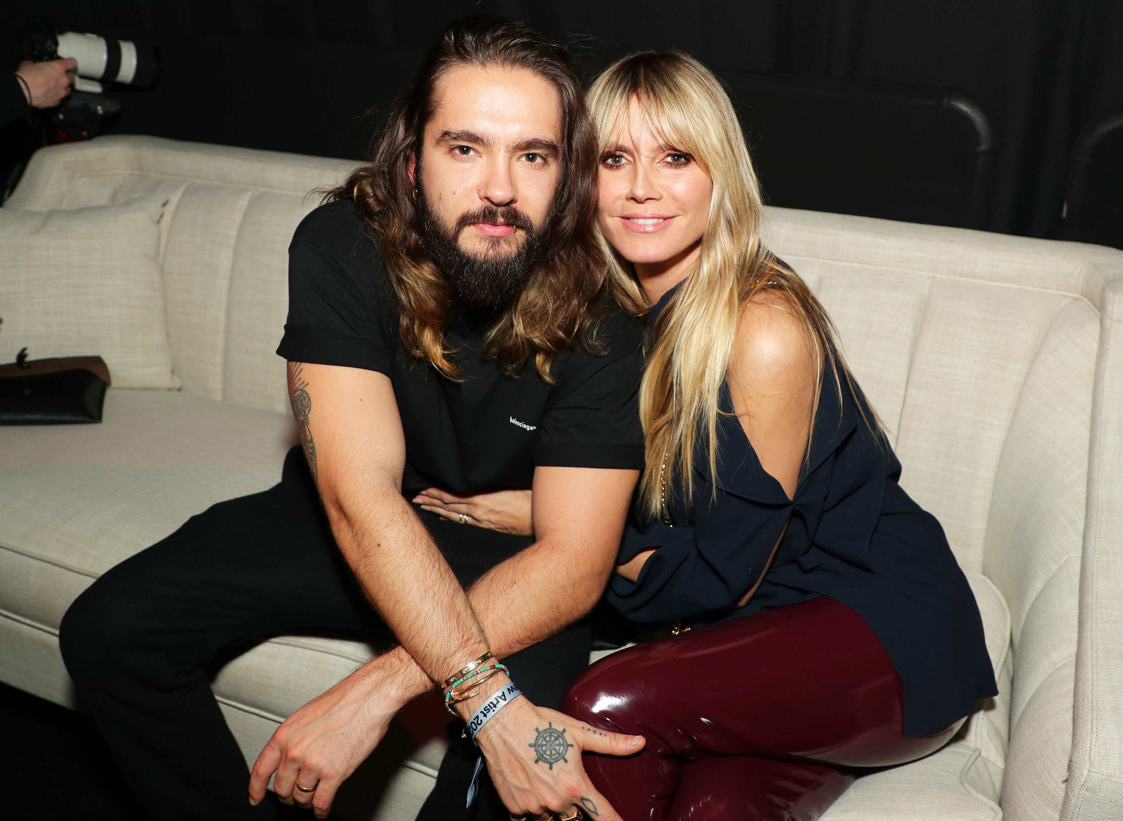 Tom Kaulitz and Heidi Klum Intimate
