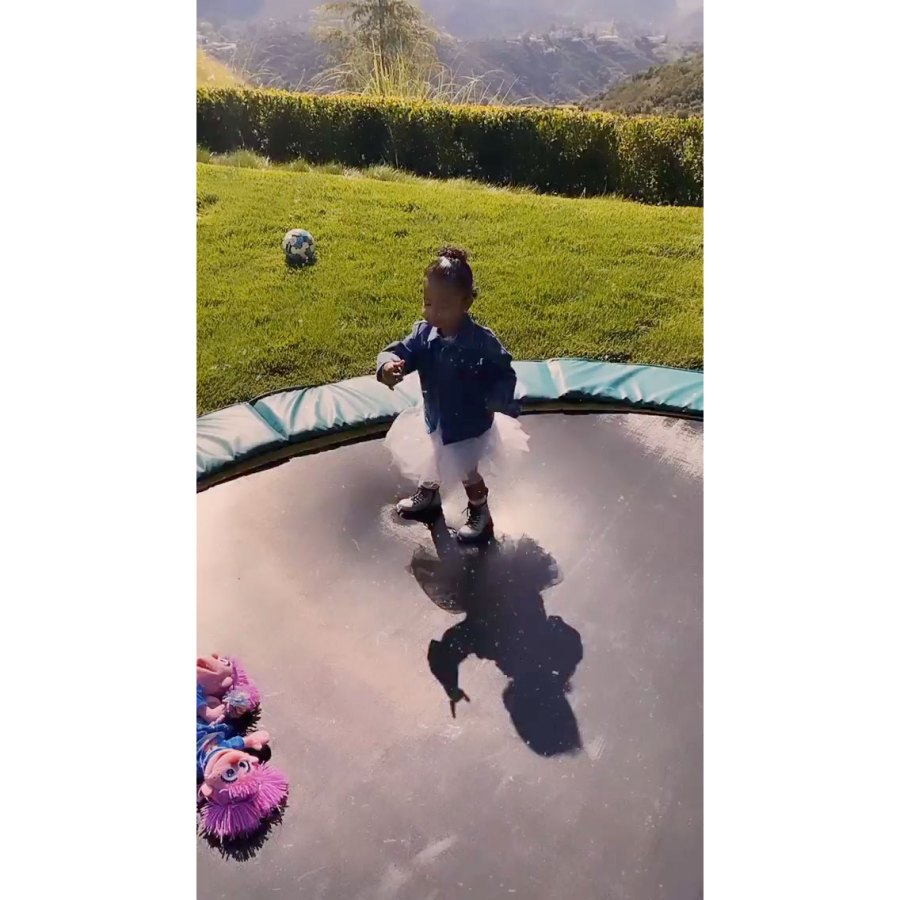 Inside Khloe Kardashians Daughter Trues Epic Backyard