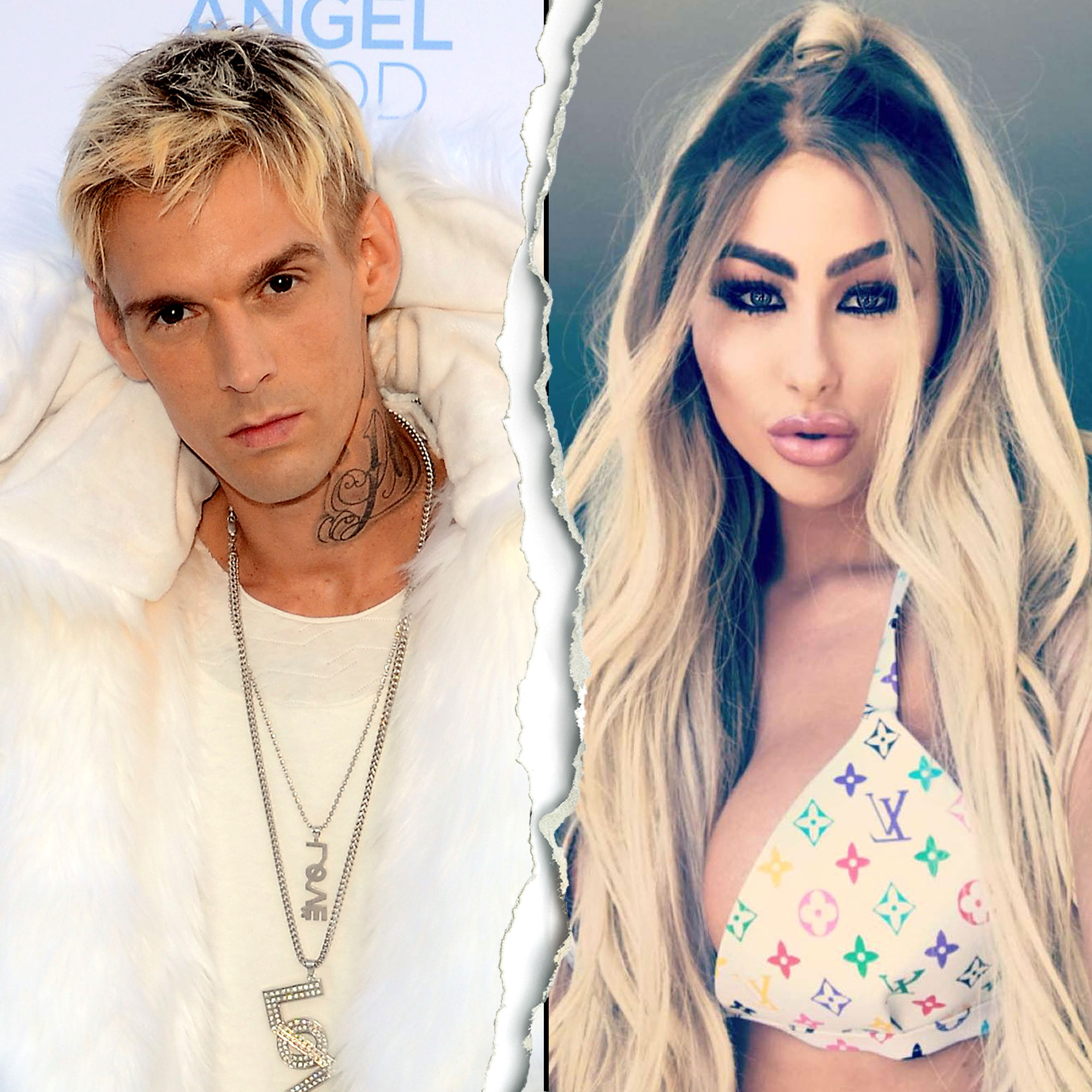 Aaron Carter and Girlfriend Melanie Martin Split