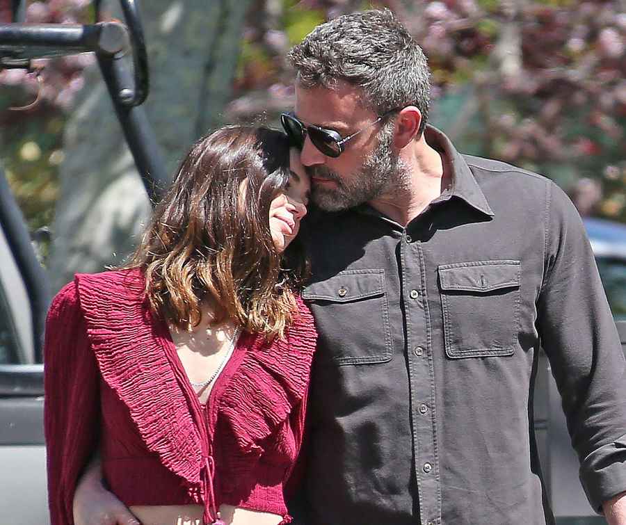 Ben Affleck and Ana De Armas PDA Walking Dogs