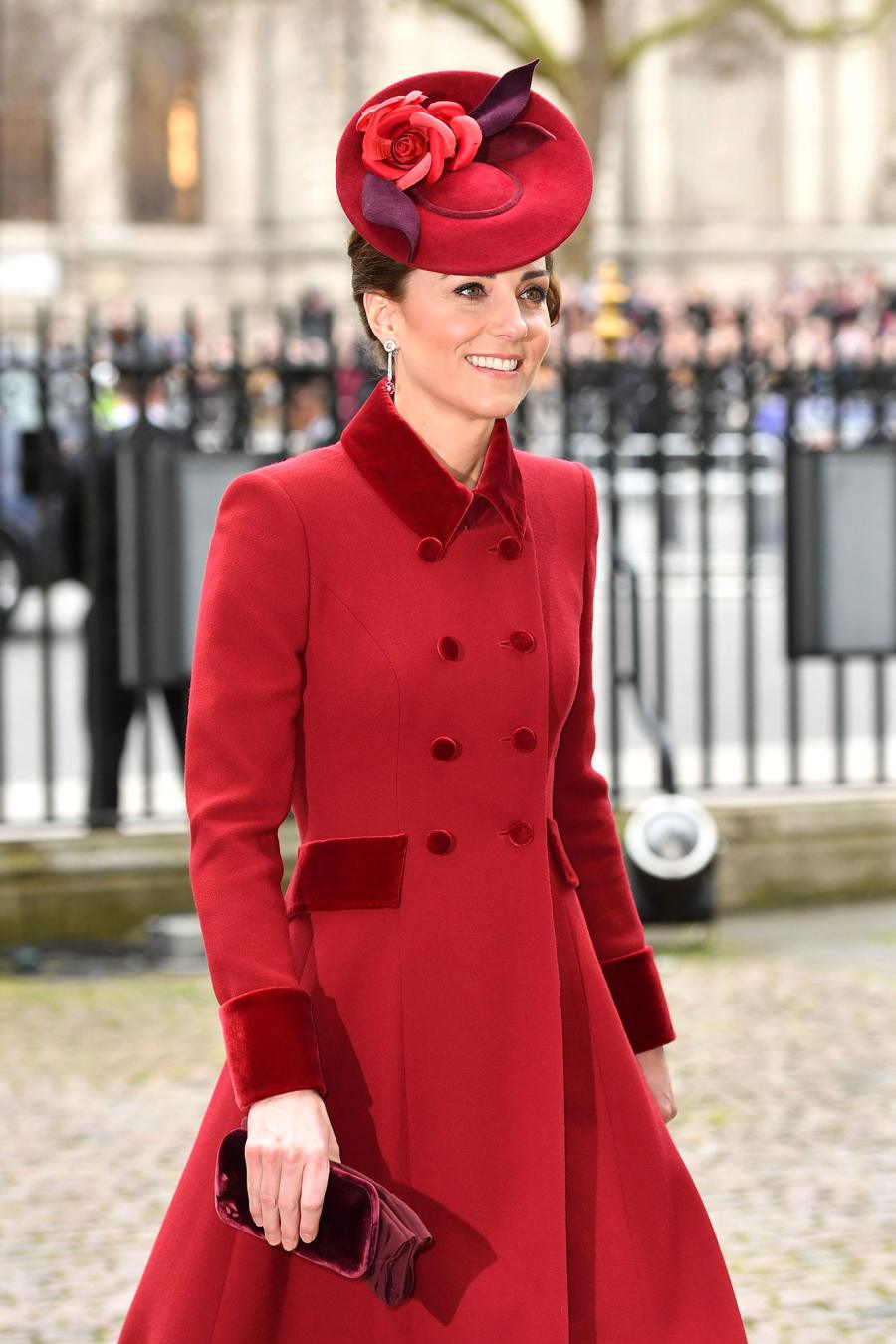 Catherine Duchess of Cambridge Kate Middleton and Prince William Commonwealth Day