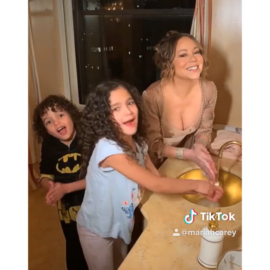 Mariah Carey’s Twins Sing to Mom’s Music While Washing Hands Amid Coronavirus Outbreak