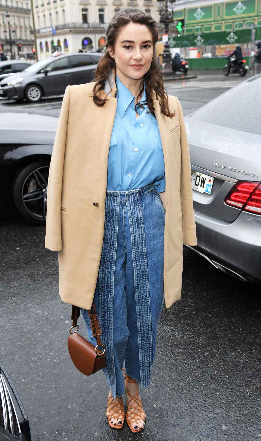 Celebs at Paris Fashion Week - Shailene Woodley