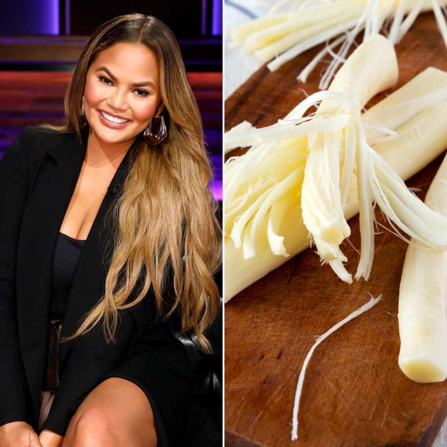 Chrissy Teigen String Cheese