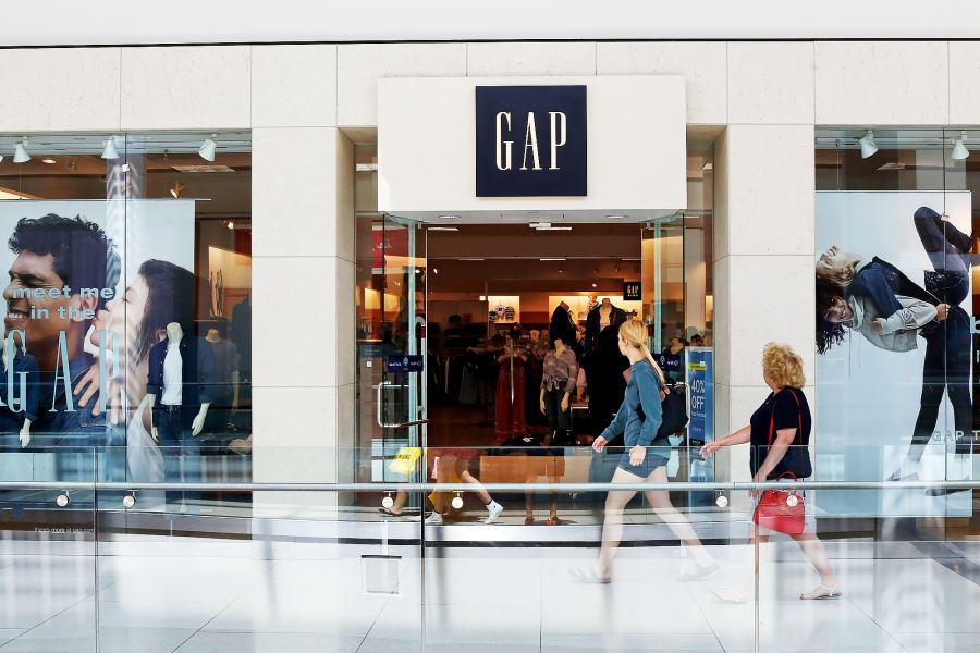 Gap storefront