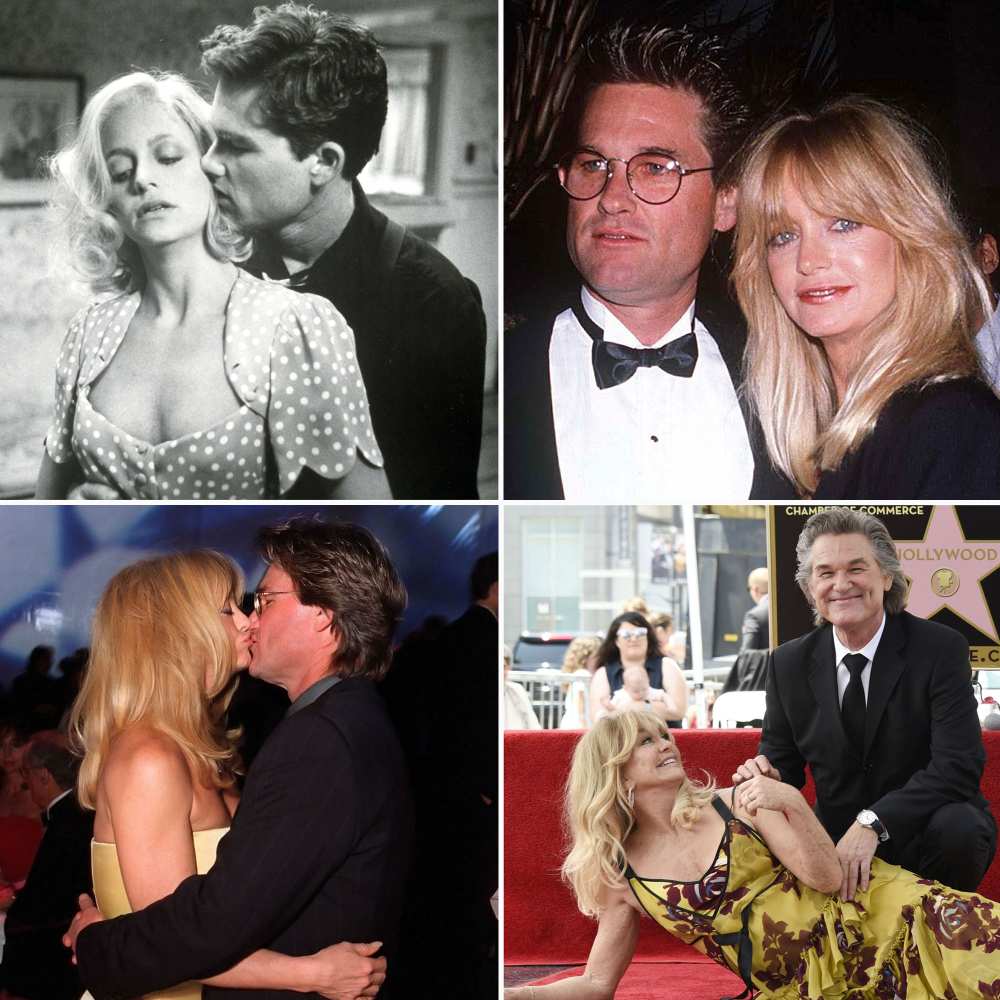 Goldie Hawn Kurt Russell Love Story Throughout the Years