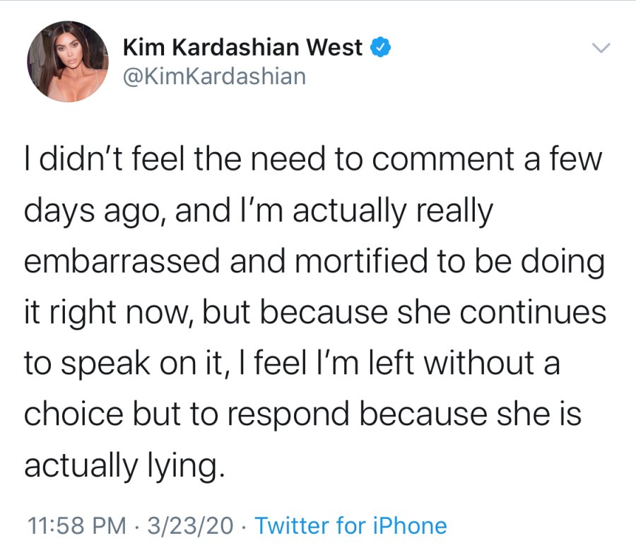 Kim Kardashian's Tweets