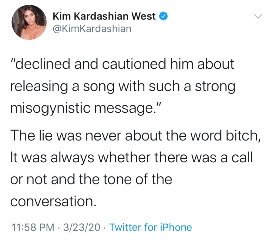 Kim Kardashian's Tweets