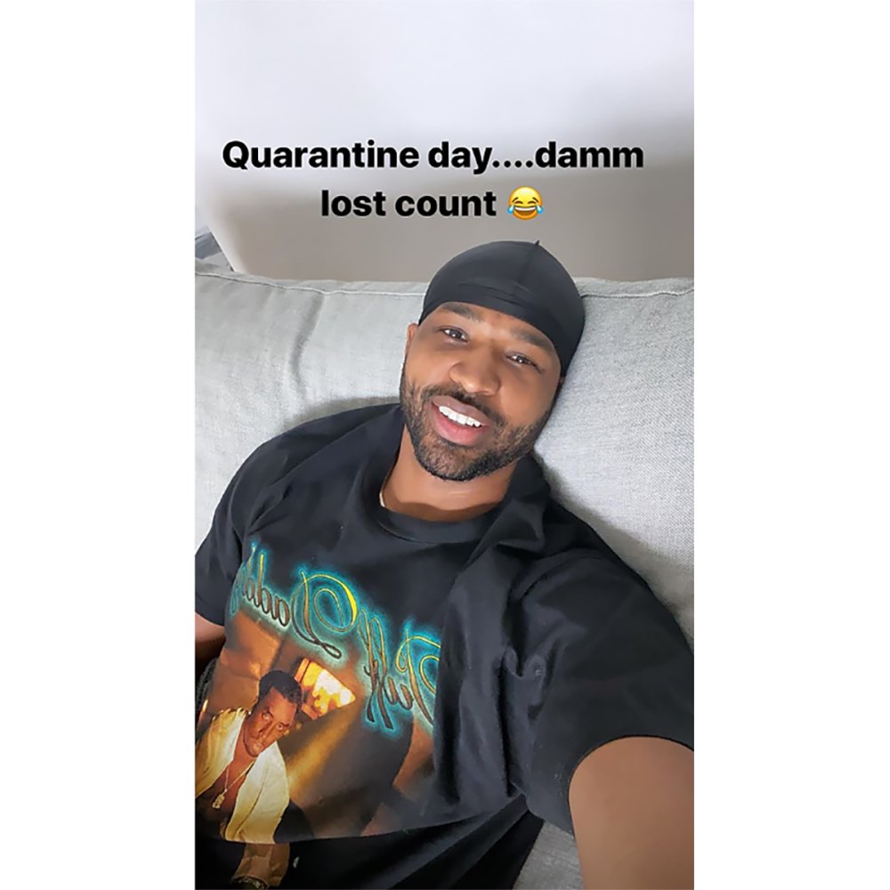 Khloe Kardashian Ex Tristan Thompson and Daughter True Quarantine Together Amid Coronavirus