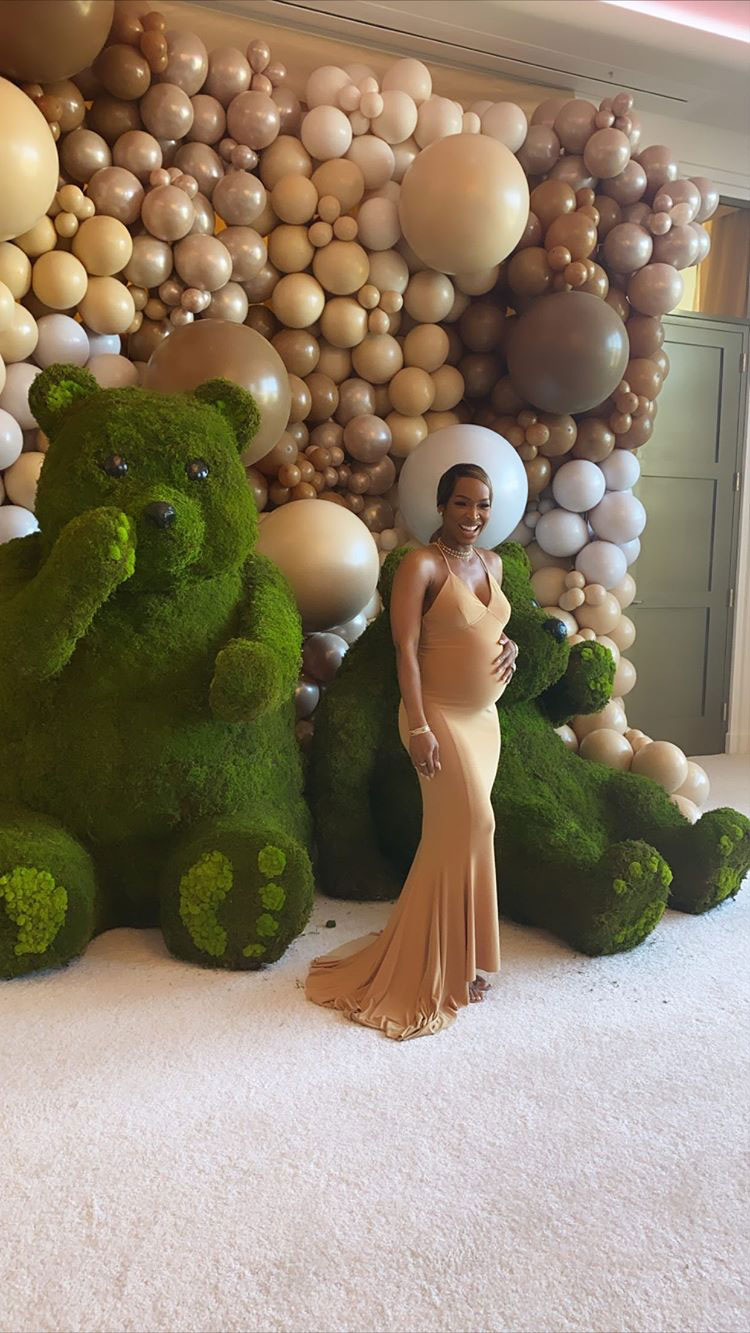 Malika Haqq Pregnant Celebrities Celebrate Baby Showers