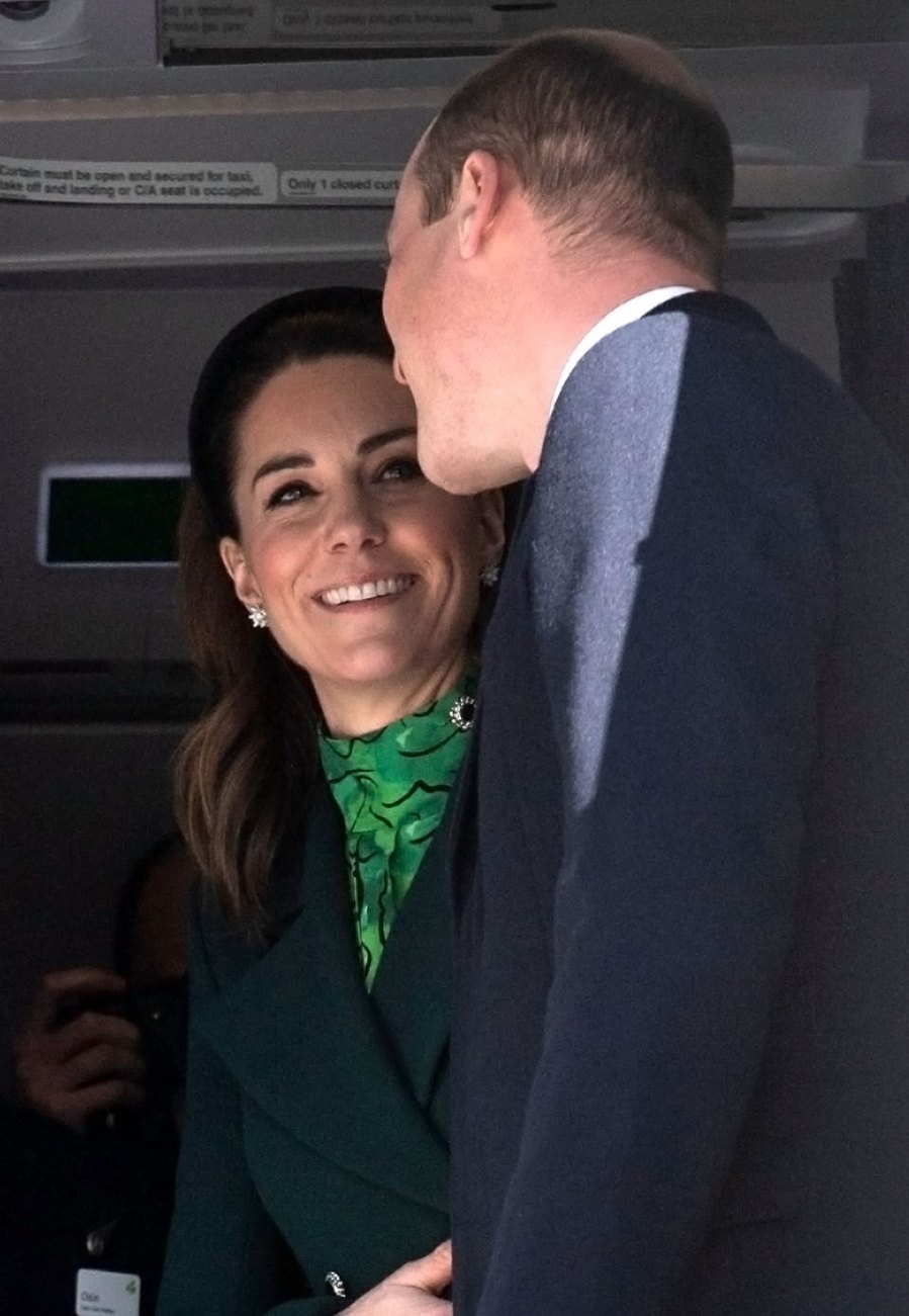 Prince William Duchess Kate Touch Down Ireland 3-Day Visit