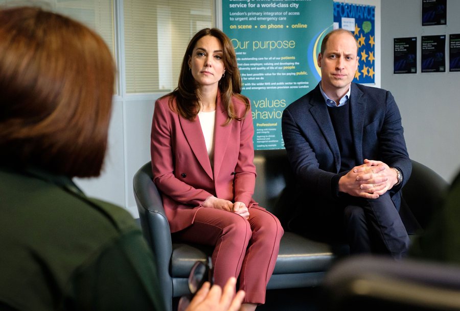 Prince William Duchess Kate Visit Emergency Call Center During Coronavirus