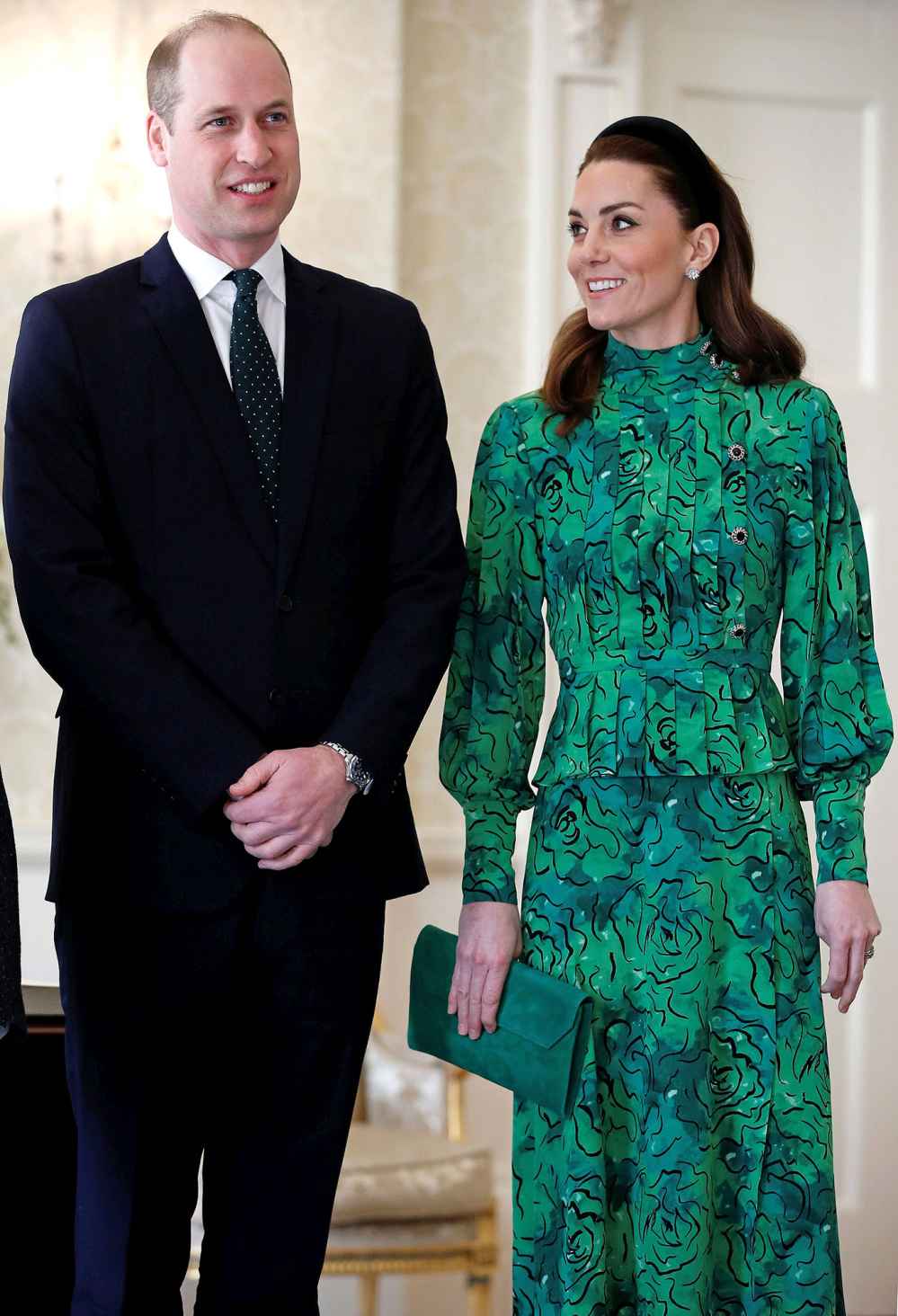 Prince William and Catherine, Duchess of Cambridge Kate Touch Down in Ireland 01