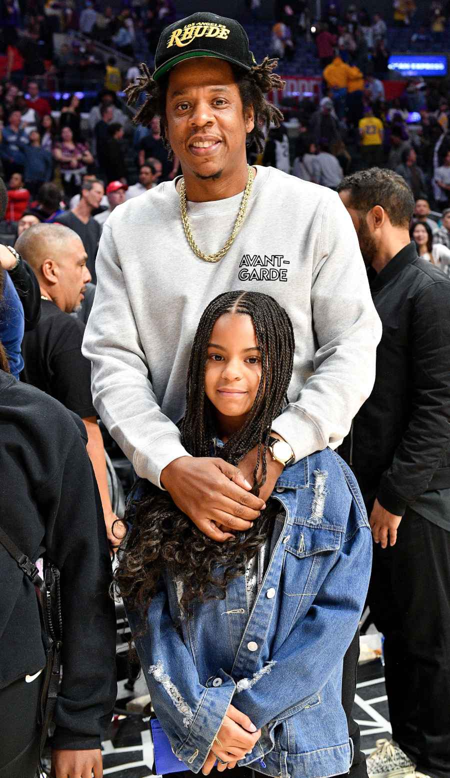 See Blue Ivy Attend NBA Game With Dad Jay-Z