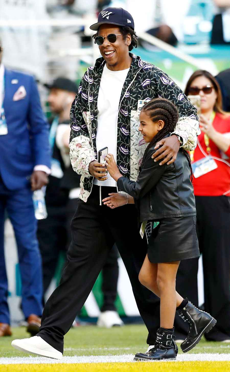 See Blue Ivy Attend NBA Game With Dad Jay-Z