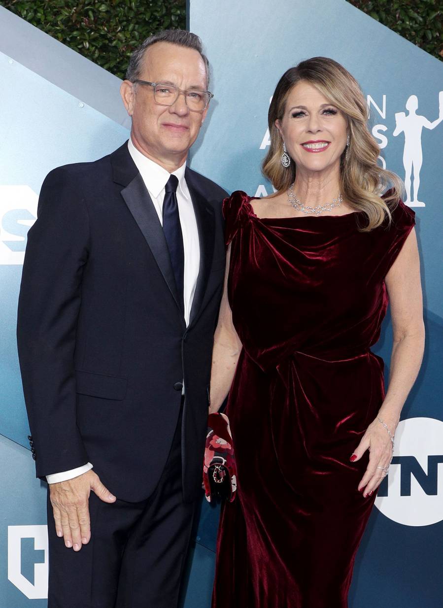 Tom Hanks and Rita Wilson Stars Affected by the Coronavirus Pandemic