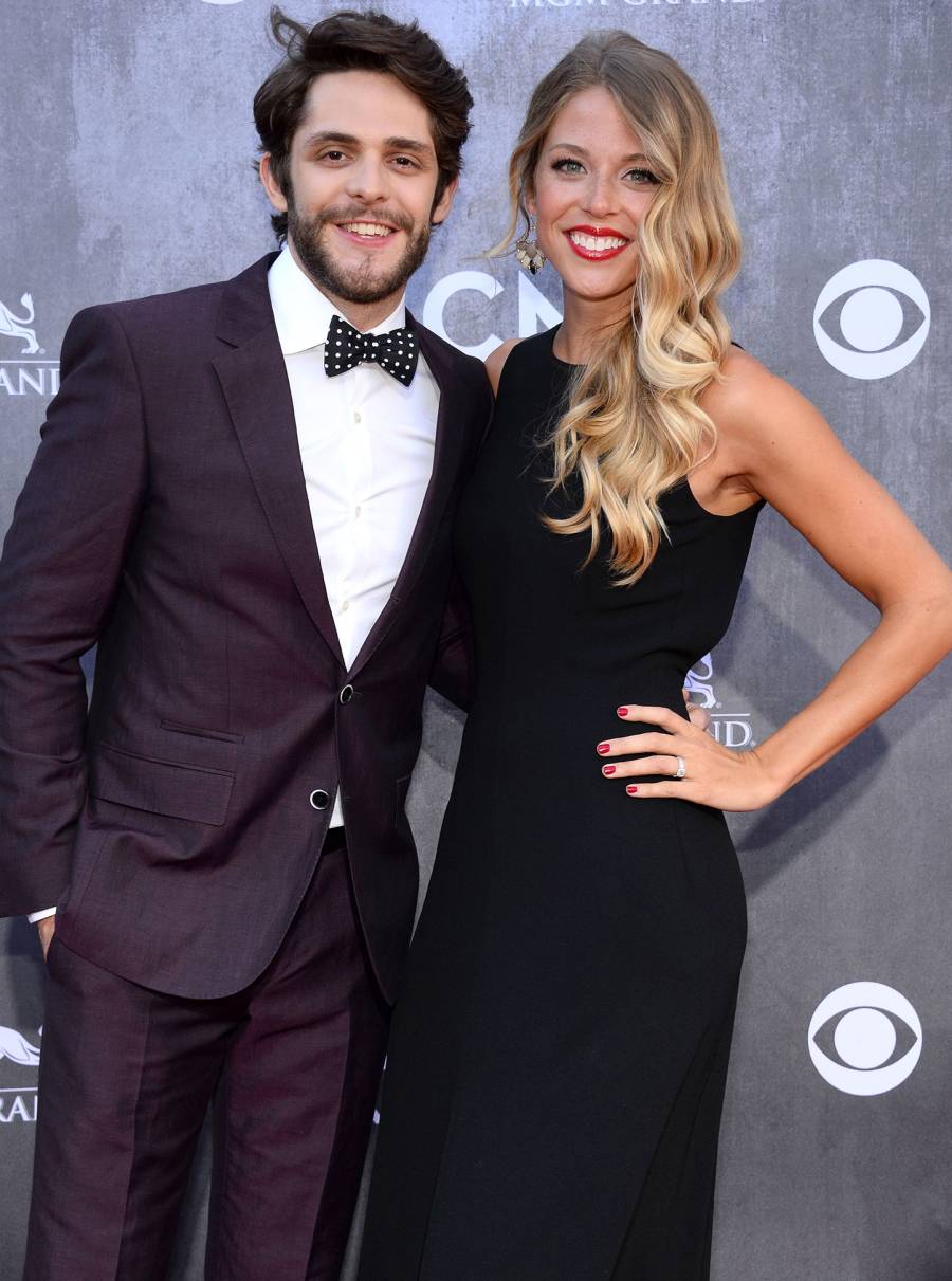 2012 Wedding Thomas Rhett and Lauren Akins: A Timeline of Their Relationship