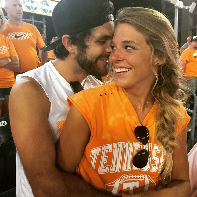 2015 Thomas Rhett Akins Instagram Thomas Rhett and Lauren Akins: A Timeline of Their Relationship