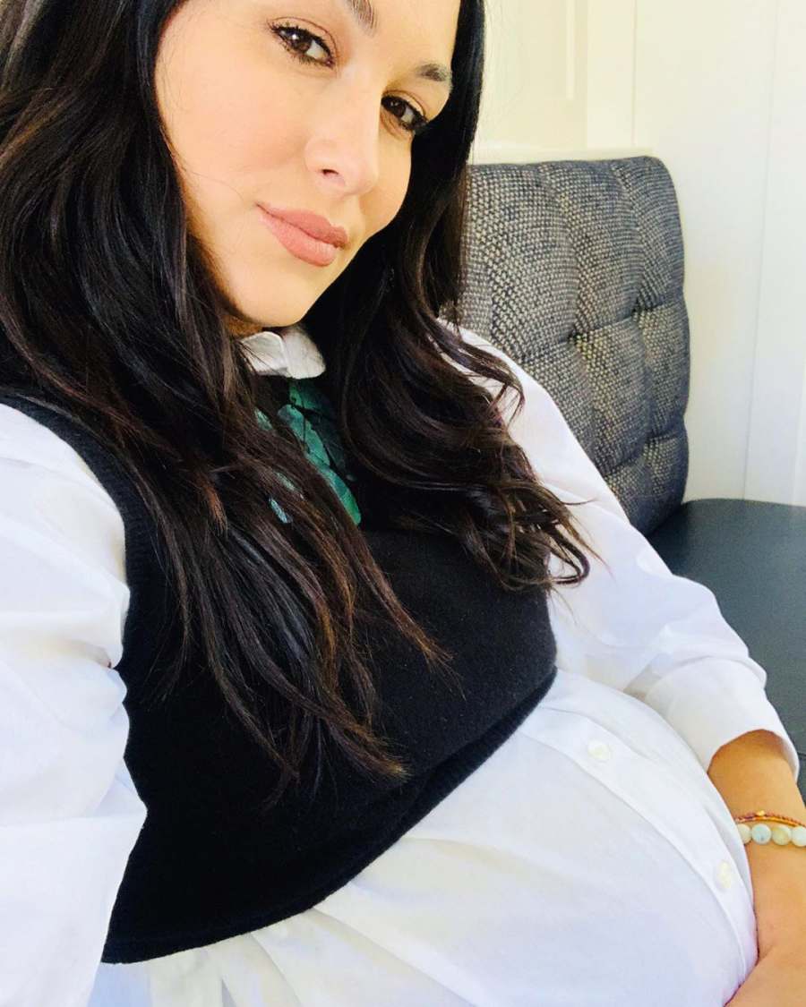 Brie Bella baby bump