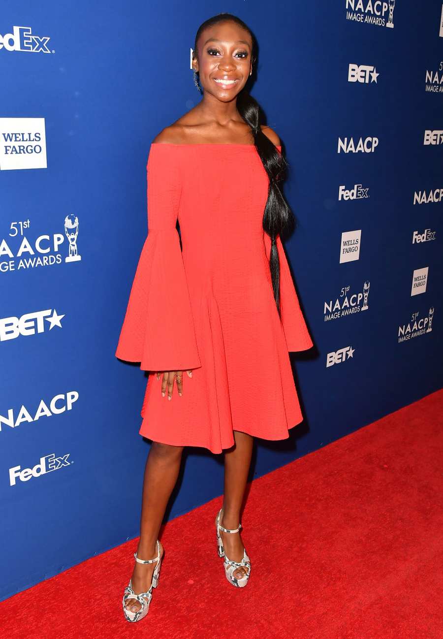 Celebs Wearing Adeam - Shahadi Wright Joseph