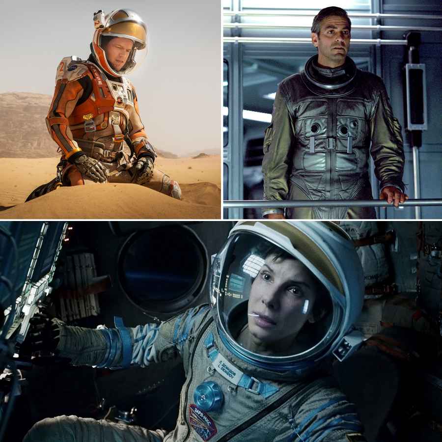 Celebs who played astronauts