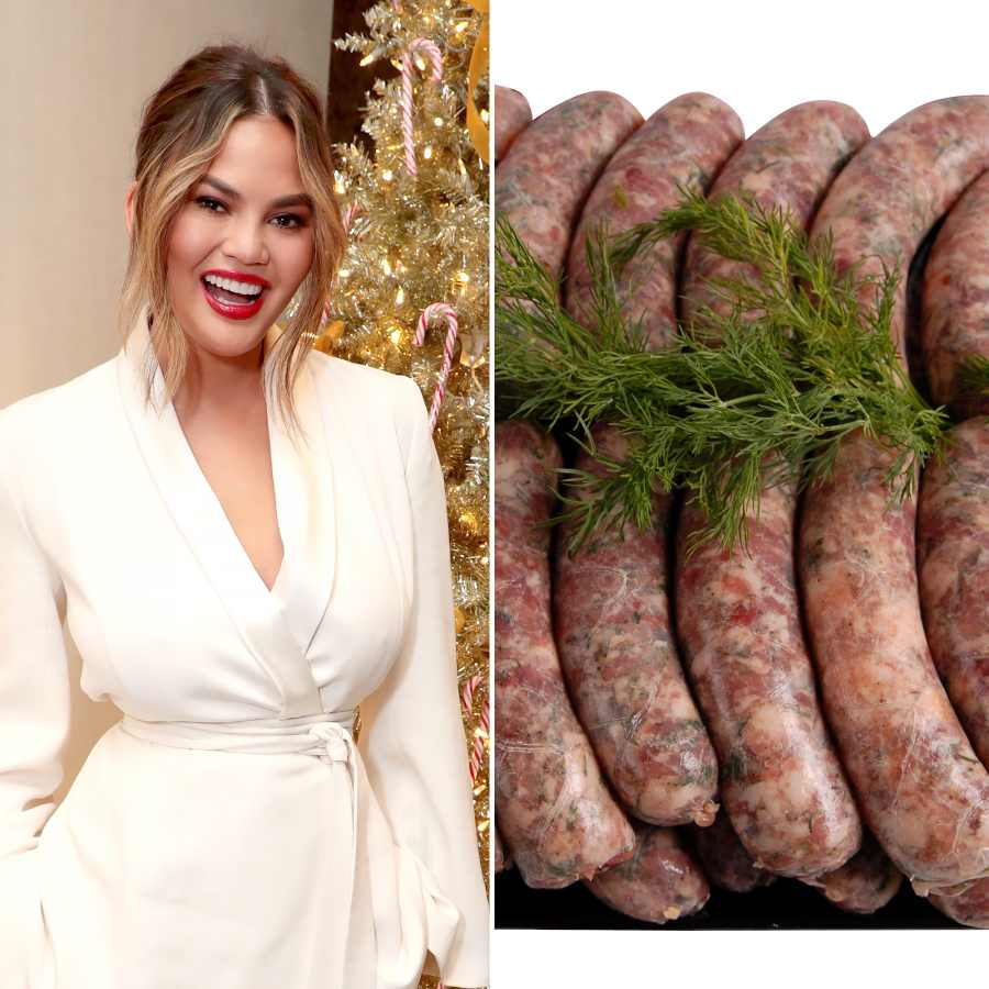 Chrissy Teigen sausage