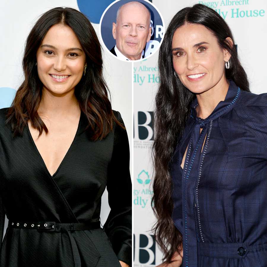 Emma Heming Demi Moore Bruce Willis friendship goals