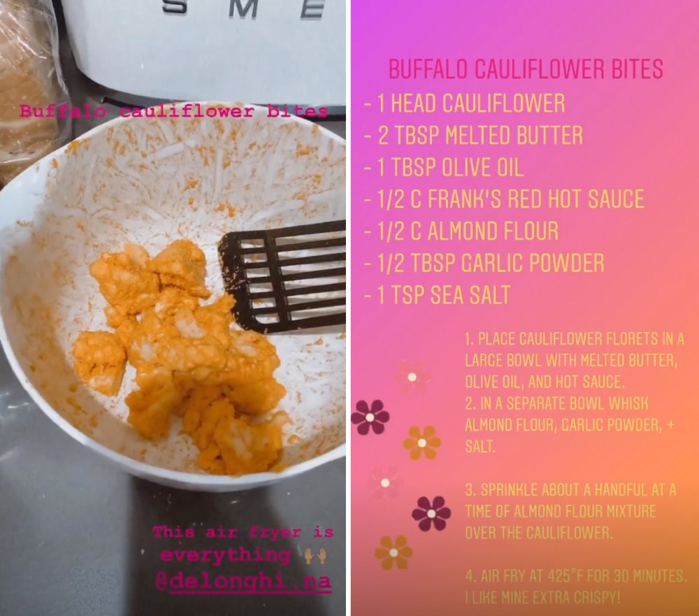 Hannah Ann Sluss Makes Buffalo Cauliflower