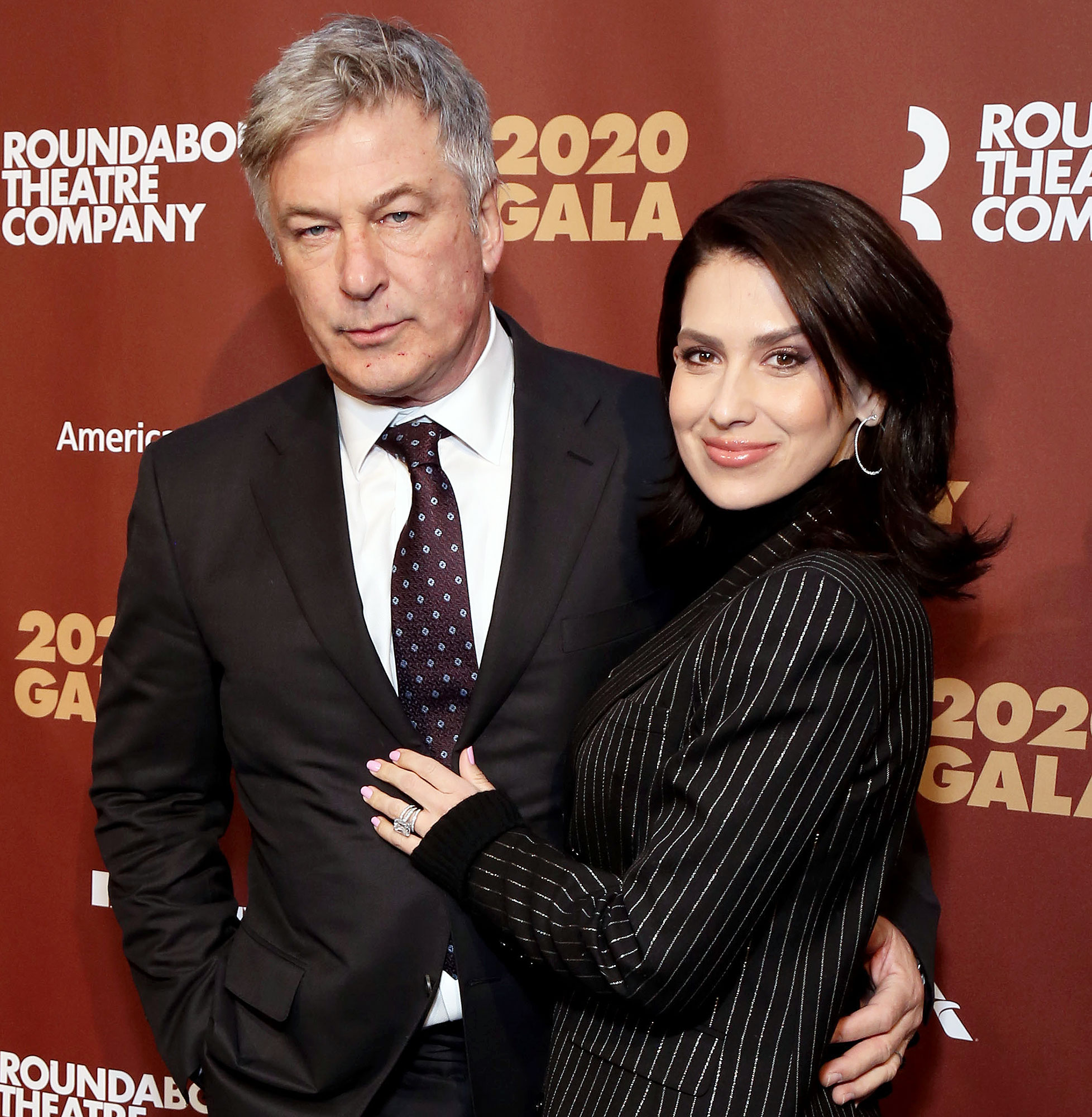 Alec Baldwin and Hilaria Baldwin at Roundabout Theatre Gala Hilaria Baldwin Pregnant Again