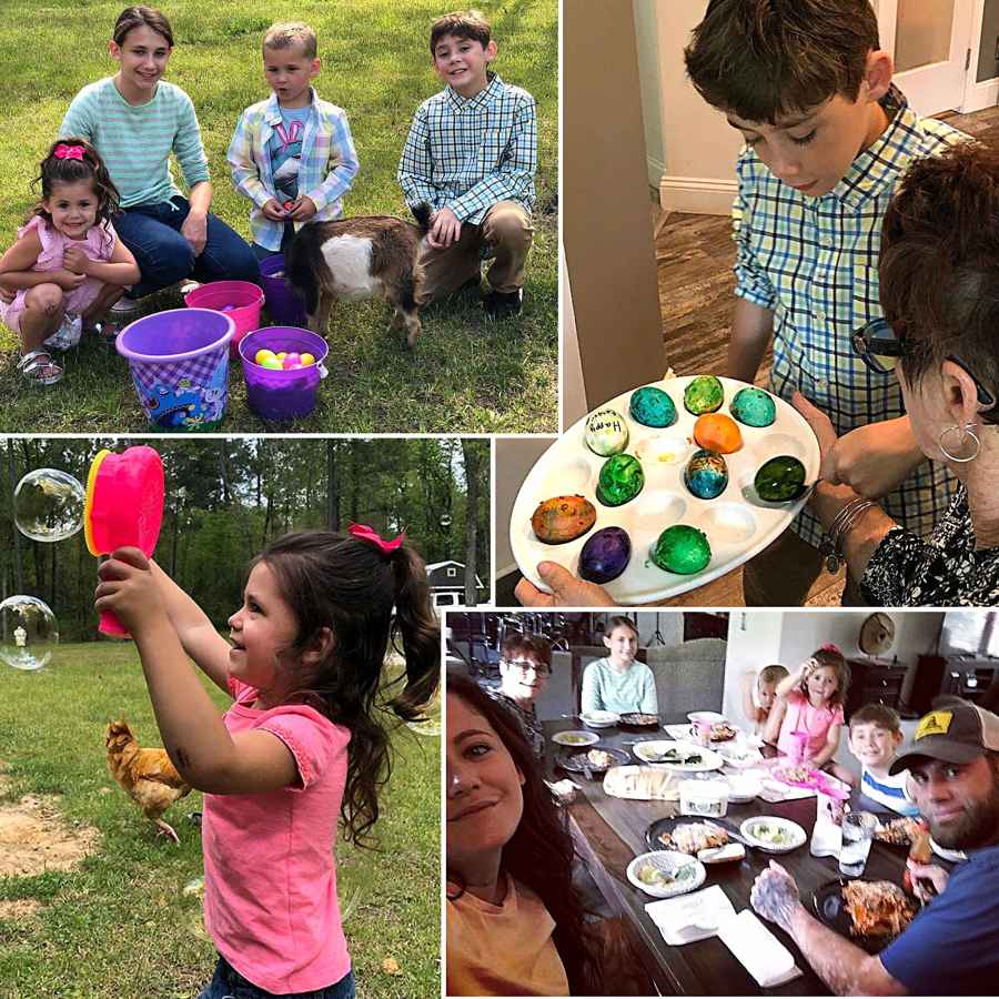 Jenelle Evans David Eason Spend Easter Together