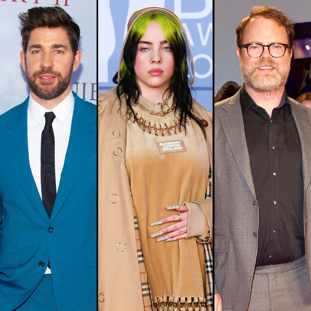 John Krasinski Hosts Virtual Quarantine Prom With Billie Eilish, Rainn Wilson