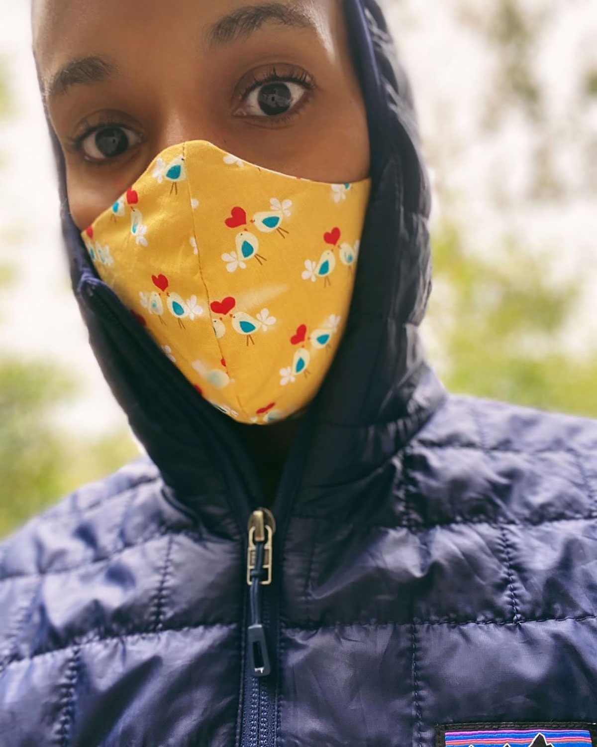 Kerry Washington's Chic Face Mask Was Made By This 'Grey's Anatomy' Actress