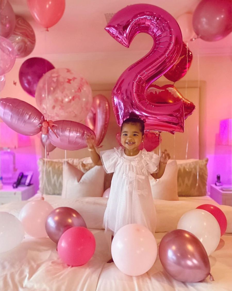 Khloe Kardashian and Tristan Thompson Wish Daughter True a Happy 2nd Birthday