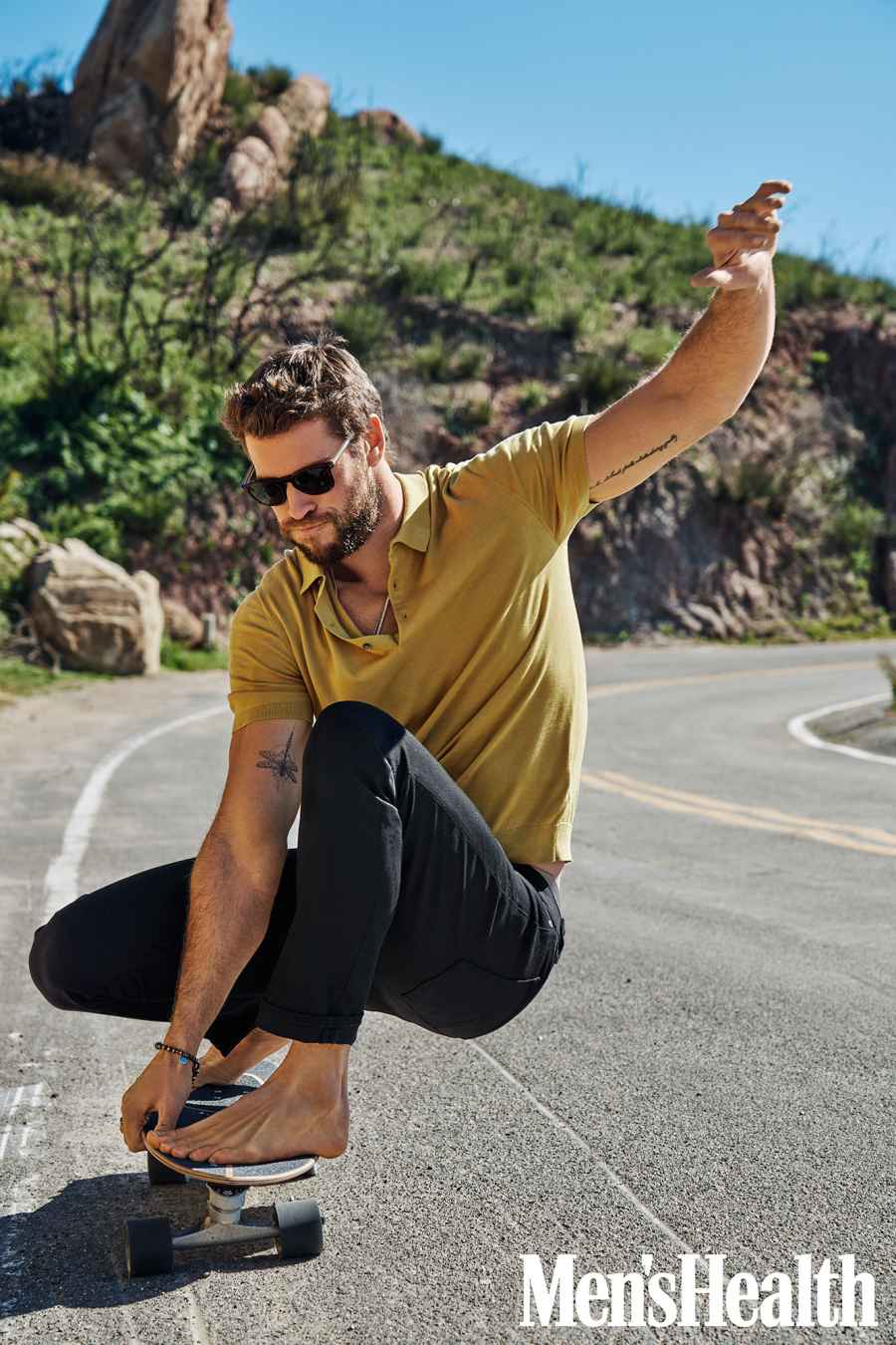 Liam Hemsworth Mens Health May 2020