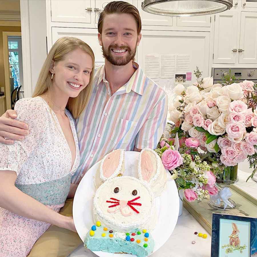 Patrick Schwarzenegger easter eats