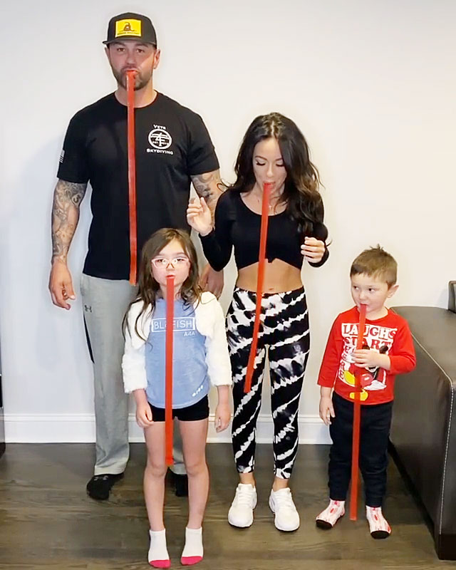 Roger Mathews Posts TikTok Videos With Kids and Girlfriend Danielle Miele